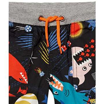 Amazon Essentials Boys and Toddlers' Pull-on Shorts (Previously Spotted Zebra), Multipacks