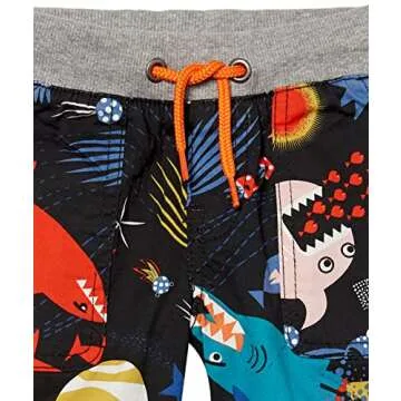 Amazon Essentials Boys and Toddlers' Pull-on Shorts (Previously Spotted Zebra), Multipacks