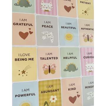 Meditation Fairy Kids Affirmation Cards for Mindfulness