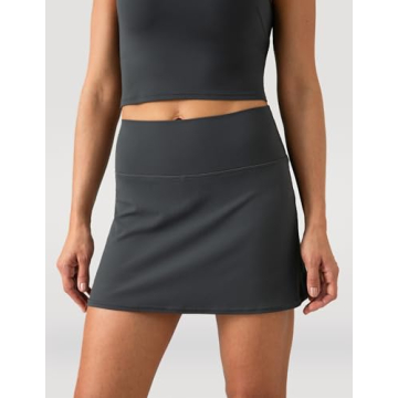 Colorfulkoala Women's Dreamlux Tennis Skort for Comfort