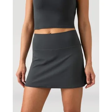 Colorfulkoala Women's Dreamlux Tennis Skort for Comfort