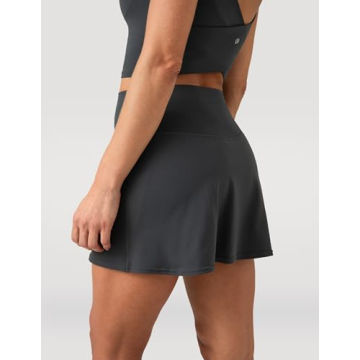 Colorfulkoala Women's Dreamlux Tennis Skort for Comfort