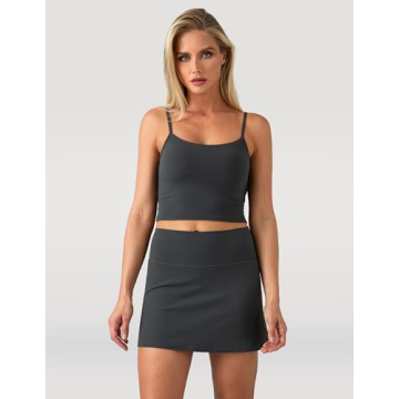 Colorfulkoala Women's Dreamlux Tennis Skort for Comfort