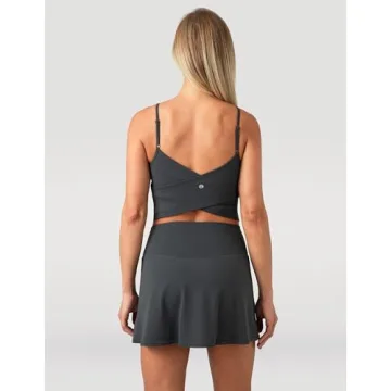Colorfulkoala Women's Dreamlux Tennis Skort for Comfort