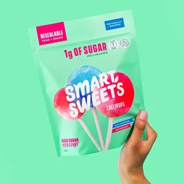 SmartSweets Lollipops Low Sugar Gluten-Free Candy