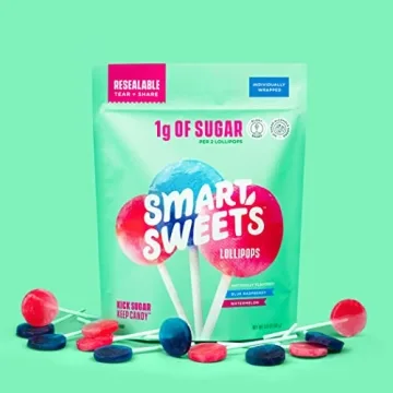 SmartSweets Lollipops Low Sugar Gluten-Free Candy