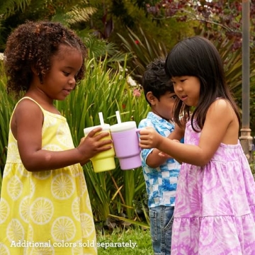 Infantino 9 oz Silicone Tumbler for Kids | Leak-Resistant