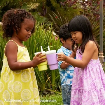 Infantino 9 oz Silicone Tumbler for Kids | Leak-Resistant