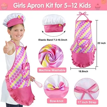 INNOCHEER Kids Baking Set 54PCS for Junior Chefs