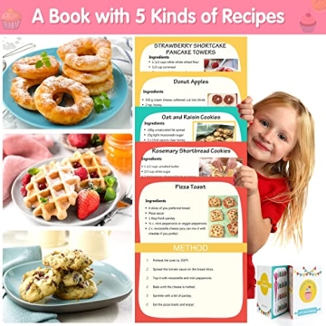 INNOCHEER Kids Baking Set 54PCS for Junior Chefs