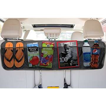 lebogner Backseat Trunk Organizer for Efficient Car Storage