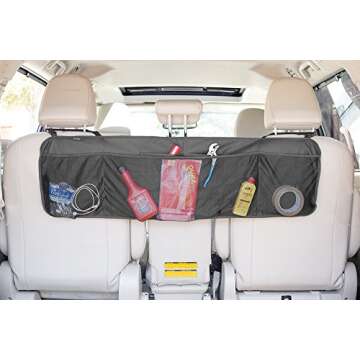 lebogner Backseat Trunk Organizer for Efficient Car Storage