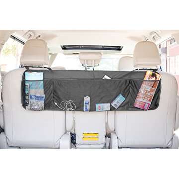 lebogner Backseat Trunk Organizer for Efficient Car Storage