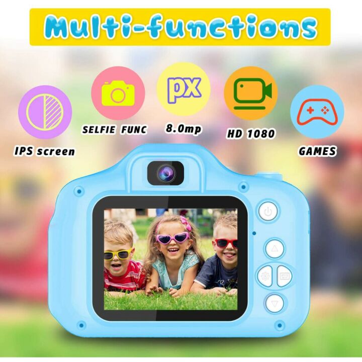 Seckton Kids Selfie Camera for Age 3-9 with SD Card
