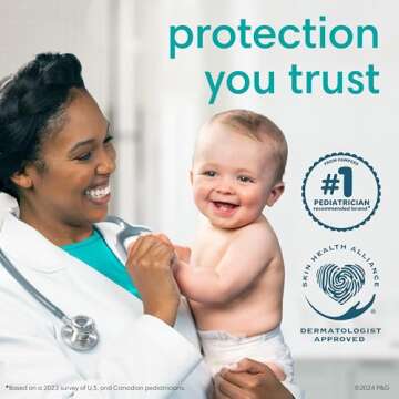 Pampers Baby Diapers - Pure Protection - Size 3, 168 Count, for up to 100% Leakproof, Premium Plant-based Skin Protection