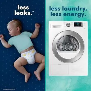 Pampers Baby Diapers - Pure Protection - Size 3, 168 Count, for up to 100% Leakproof, Premium Plant-based Skin Protection