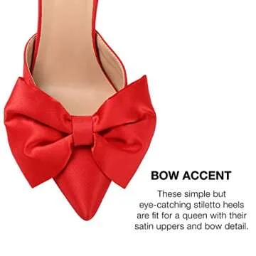 Journee Womens Tiarra Mules Mid Stiletto Pointed Toe Evening Pumps