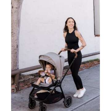 Kindred Bravely Ribbed Racerback Nursing Tank Top, Sleeveless Breastfeeding Shirt (Black, Medium)