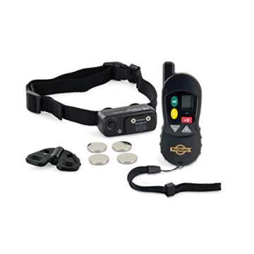 PetSafe Little Dog Remote Training Collar for Small and Medium Dogs from 8-40 lb. with Tone and Static Stimulation, Waterproof, Up to 100 Yards of Range, Electronic K-9 E-Collar