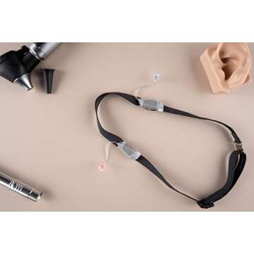 Ear Suspenders Cochlear Implant Headband (Beige, Under 2)