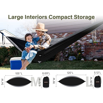 Kootek Camping Hammock - Lightweight Portable Relaxation