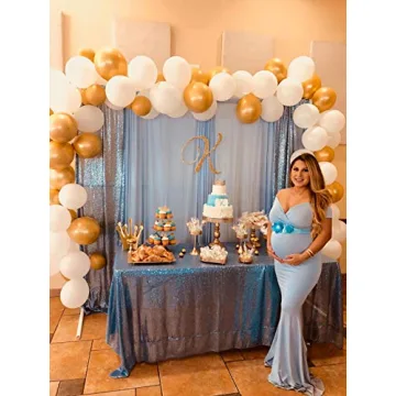 Molliya Maternity Off Shoulder Maxi Dress in Light Blue