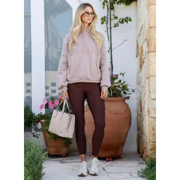 BLENCOT Cozy Half Zip Oversized Sweatshirts for Women