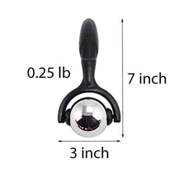 Vinyl Quote Me Roller Massage Ball - Hot Cold Therapy for Pain Relief