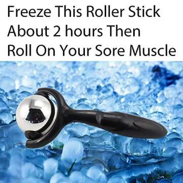 Vinyl Quote Me Roller Massage Ball for Muscle Relief