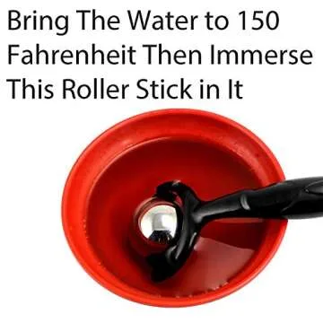 Vinyl Quote Me Roller Massage Ball for Muscle Relief