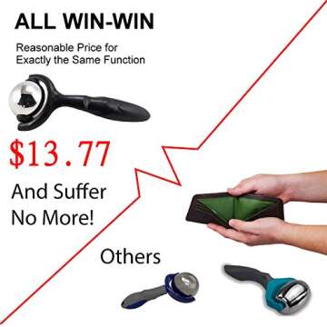 Vinyl Quote Me Roller Massage Ball for Muscle Relief