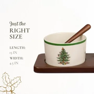 Spode Christmas Tree 7-Piece Serving Bowl Set for Holiday