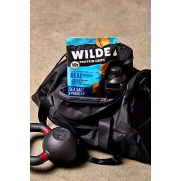 Sea Salt and Vinegar Protein Chips - High Protein & Keto