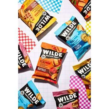 Sea Salt and Vinegar Protein Chips - High Protein & Keto