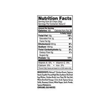 Sea Salt and Vinegar Protein Chips - High Protein & Keto