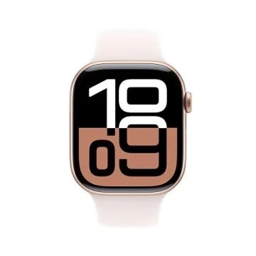 Apple Watch Series 10 GPS 46mm Smartwatch with Rose Gold Case