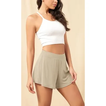ODODOS Cozy Modal Soft Lounge Shorts for Women