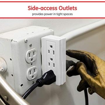 GE 6-Outlet Extender for Home Office Power Needs