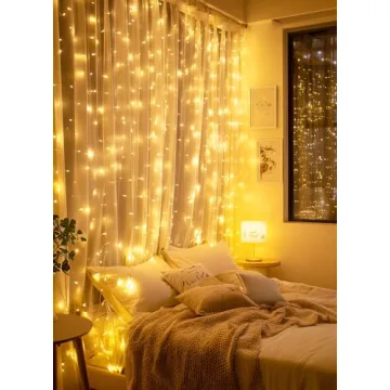 Brightown 300 LED Fairy Curtain Lights for Events