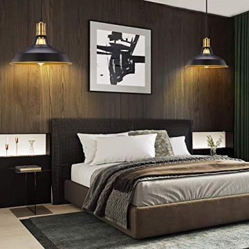 Pynsseu Industrial Pendant Light Set for Stylish Homes