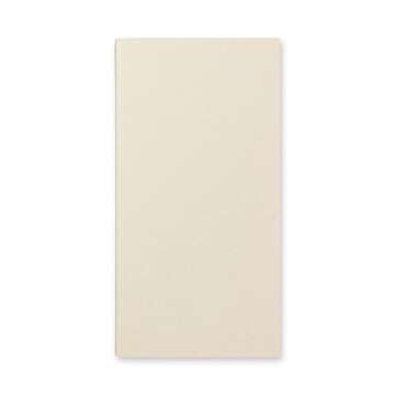Traveler's Company Traveler's Notebook Refill 013, Lightweight Blank Paper, 128 Pages