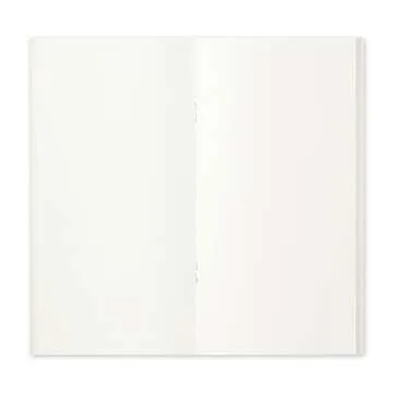 Traveler's Company Traveler's Notebook Refill 013, Lightweight Blank Paper, 128 Pages