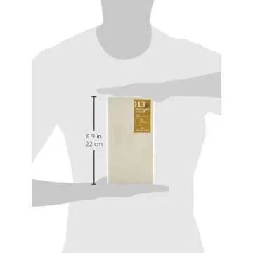 Traveler's Company Traveler's Notebook Refill 013, Lightweight Blank Paper, 128 Pages