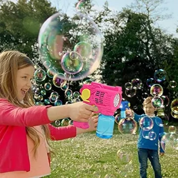 TOY Life Bubble Blaster Gun Kit for Kids - Ultimate Fun