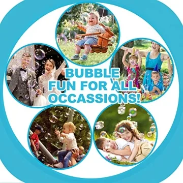 TOY Life Bubble Blaster Gun Kit for Kids - Ultimate Fun