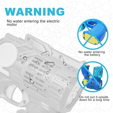 TOY Life Bubble Blaster Gun Kit for Kids - Ultimate Fun