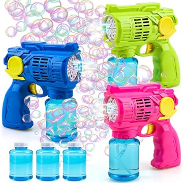 TOY Life Bubble Blaster Gun Kit for Kids - Ultimate Fun