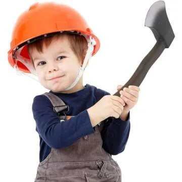 TONUNI Foam Axe,Fun Halloween Costume Party Trick Props Foam Axe Knife Weapon Toys for Children