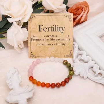 BONNY BOXX Mixed Natural Crystal Bracelet for Fertility