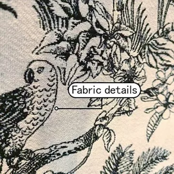 Luxury Cotton Linen Tote Bag with Unique Embroidery Design